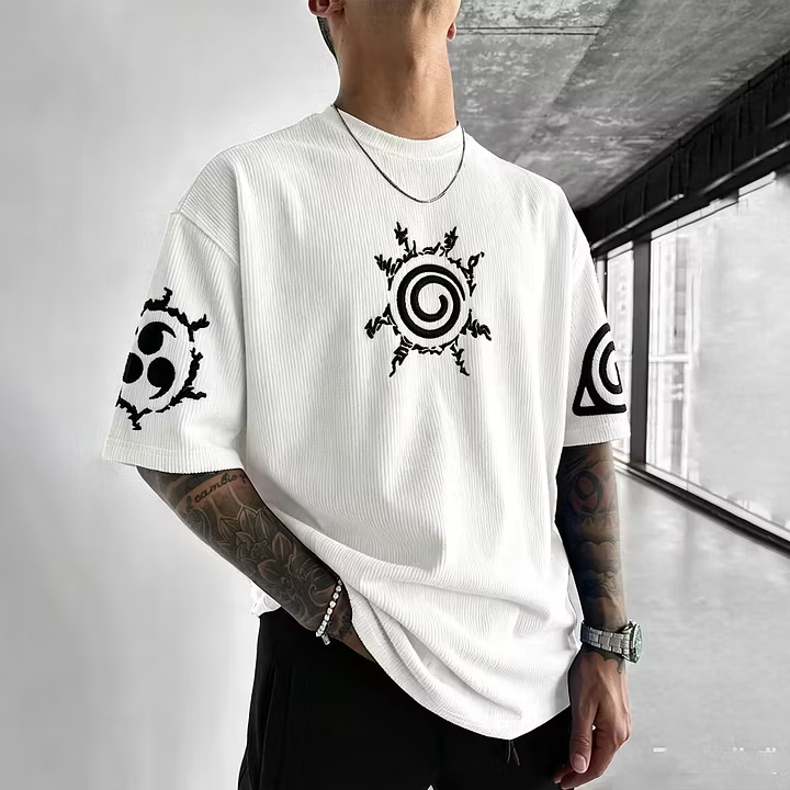 NINDO Anime Vintage Corduroy T-Shirt