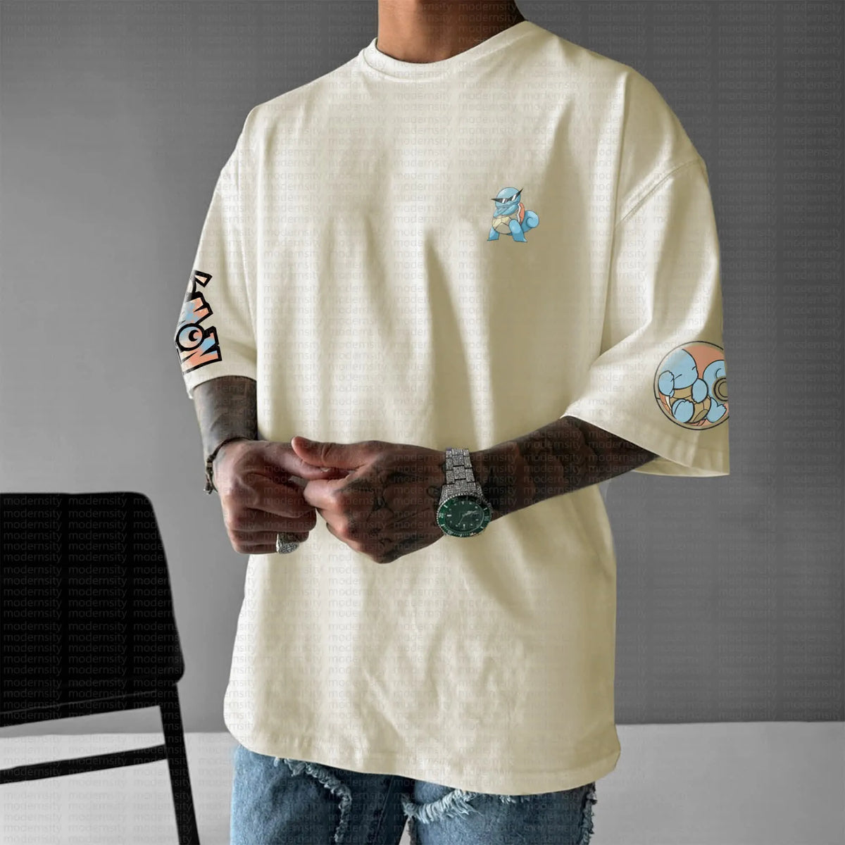 PKM-Unisex  Anime Inspired Vintage T-Shirt