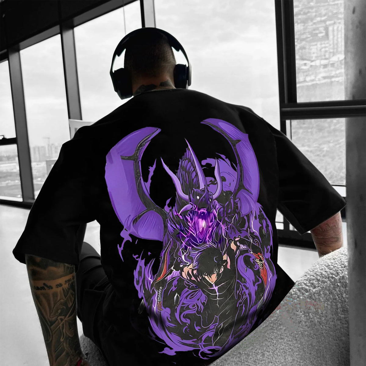 SL-Unisex Anime Inspired Vintage T-Shirt