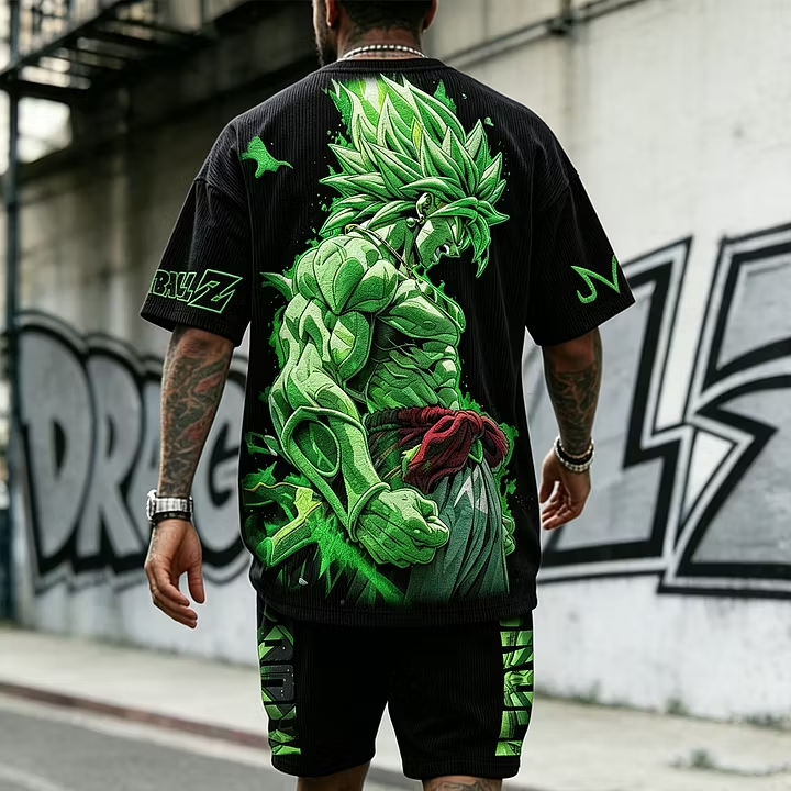 Dragon Ball Vintage Rock Band Graphic Tee