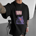 PKM-Unisex Anime Inspired Vintage T-Shirt