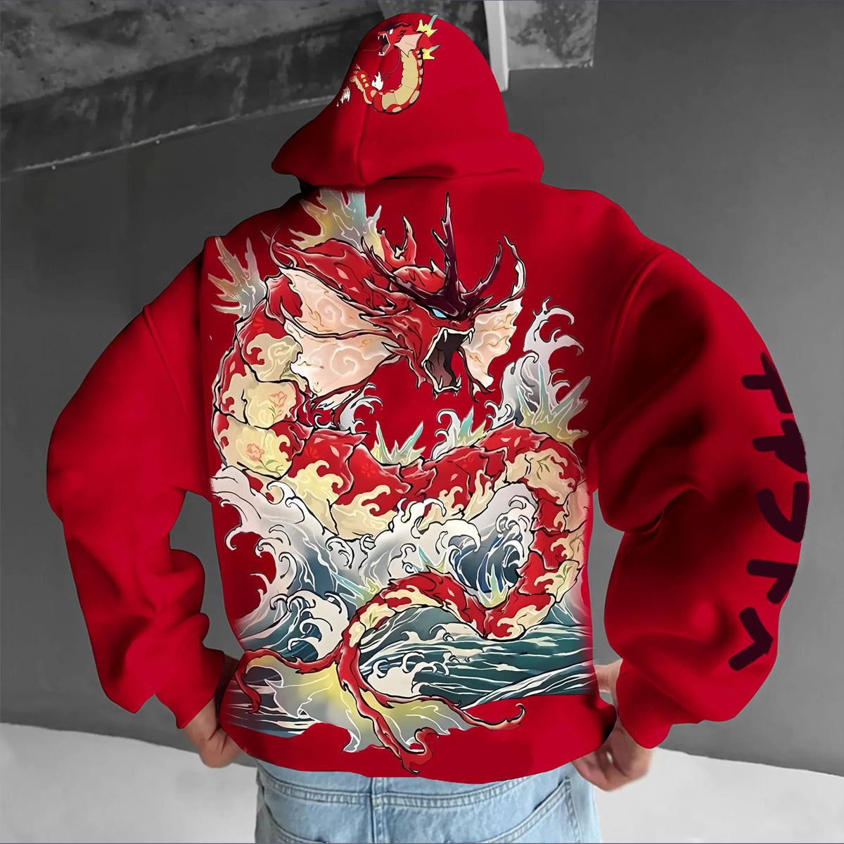 PKM-Unisex Anime Graphic Streetwear Vintage Hoodie