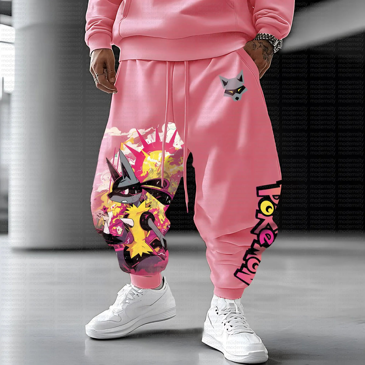 PKM-Unisex Casual Anime Streetwear Pants