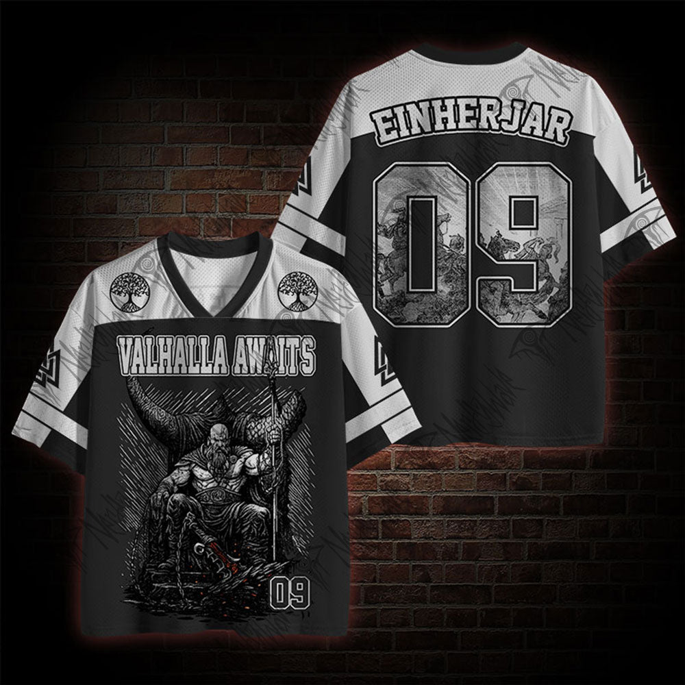 Einherjar norse mythology Mesh Jersey