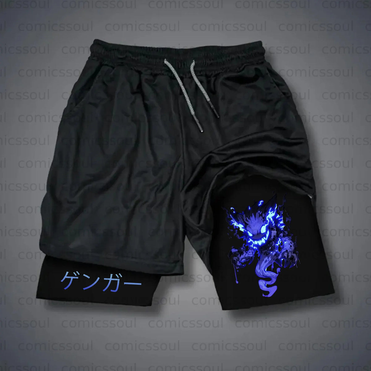 PKM-Unisex Casual Anime Streetwear Shorts