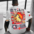 PKM-Unisex Anime Inspired Vintage T-Shirt