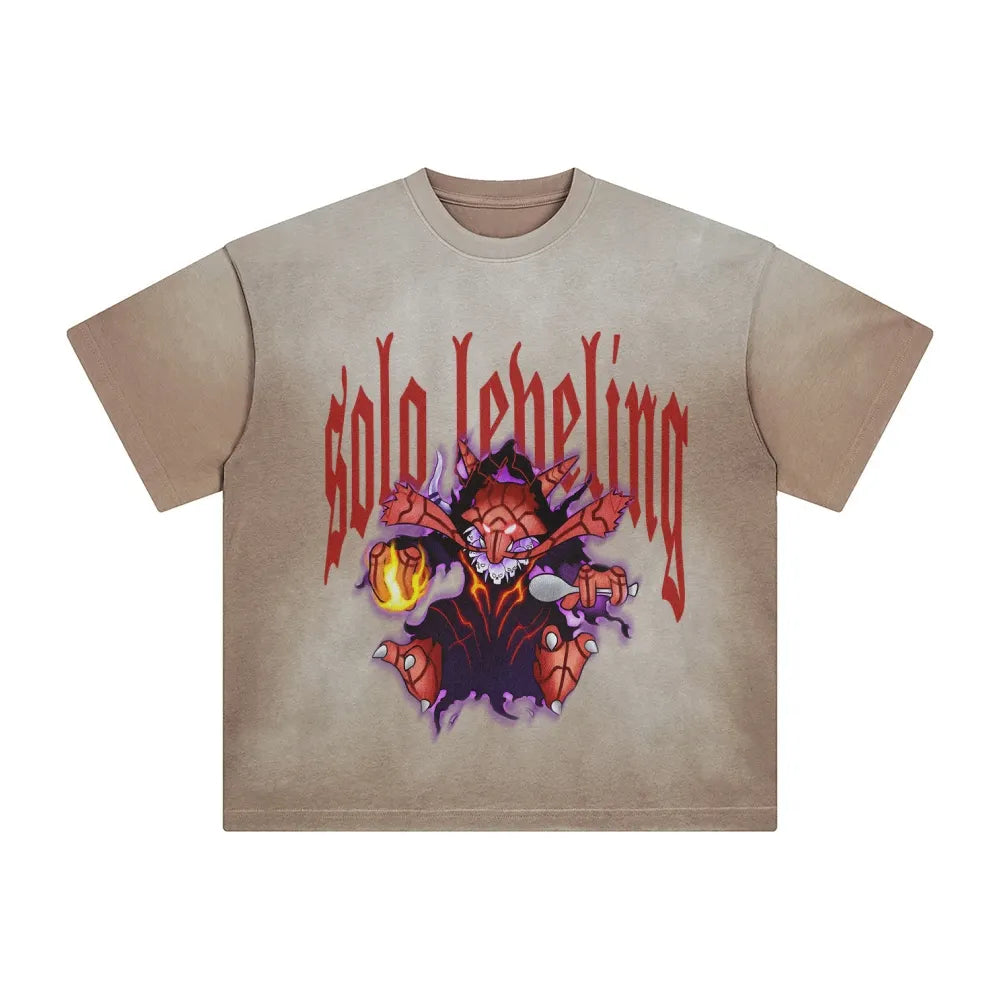 SL-Unisex Anime Inspired Vintage T-Shirt