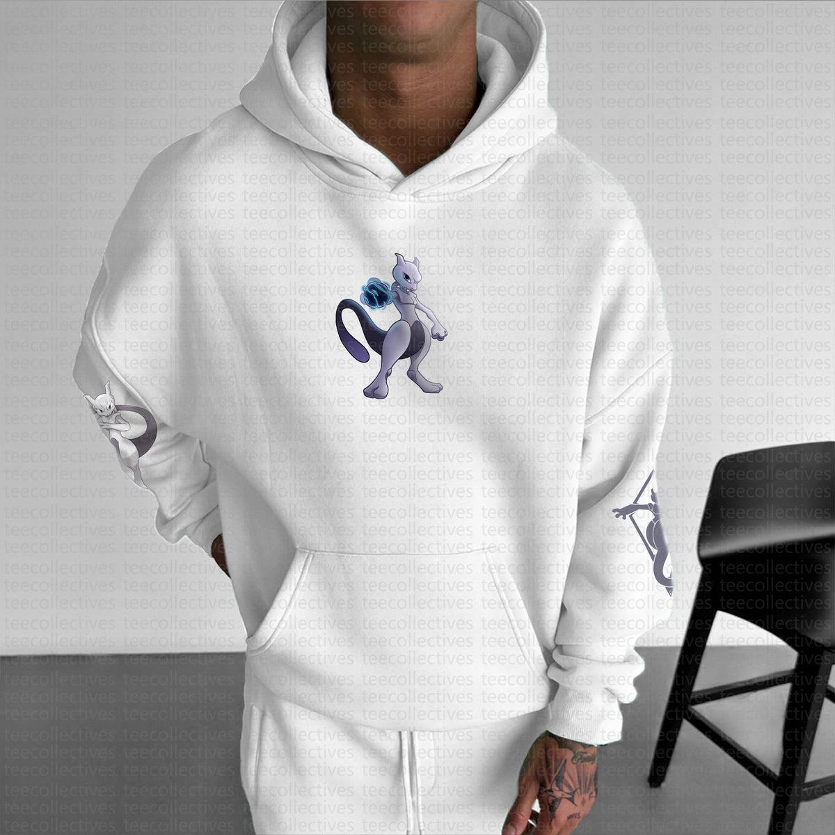 PKM-Unisex Anime Graphic Streetwear Vintage Hoodie