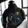 PKM-Unisex Anime Graphic Streetwear Vintage Hoodie