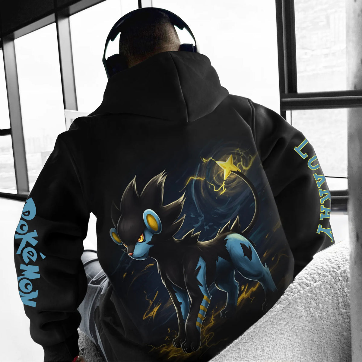 PKM-Unisex Anime Graphic Streetwear Vintage Hoodie