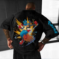 PKM-Unisex Anime Inspired Vintage T-Shirt