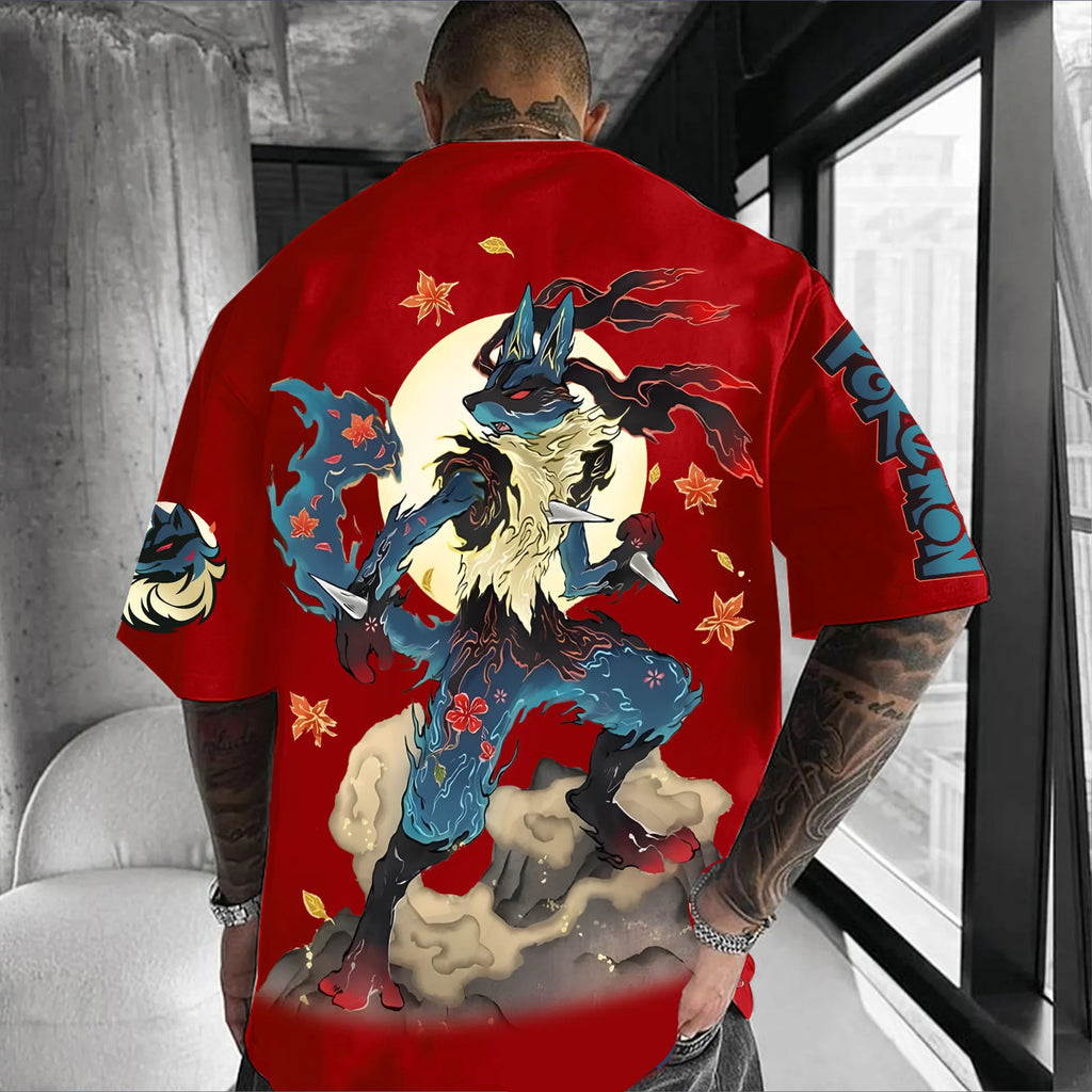 PKM-Unisex  Anime Inspired Vintage T-Shirt