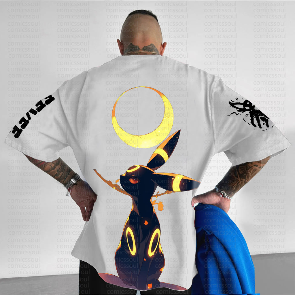 PKM-Unisex Anime Inspired Vintage T-Shirt