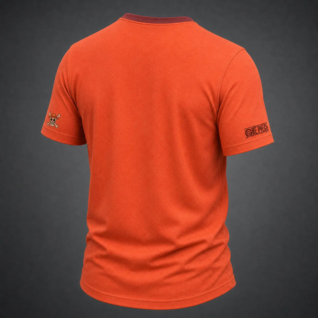 One Piece Pirate Crew Graphic Crew-Neck T-Shirt