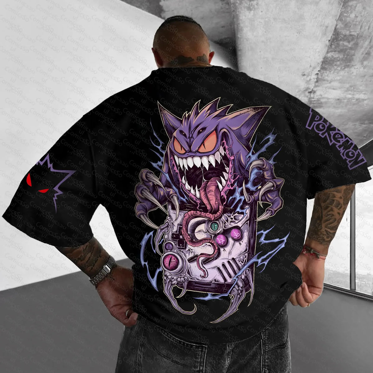 PKM-Unisex  Anime Inspired Vintage T-Shirt