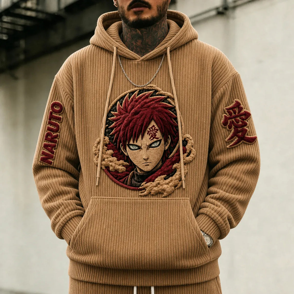 NINDO Unisex Anime-print Hoodie