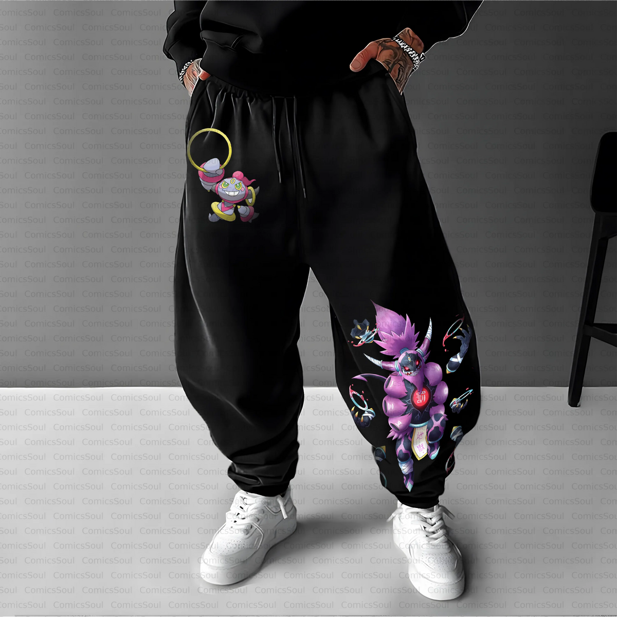 PKM-Unisex Casual Anime Streetwear Pant