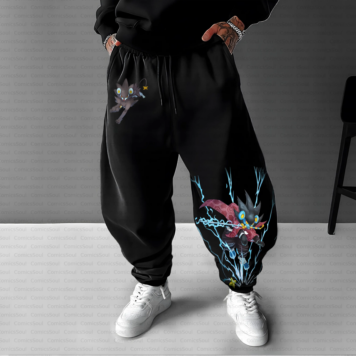 PKM-Unisex Casual Anime Streetwear Pant