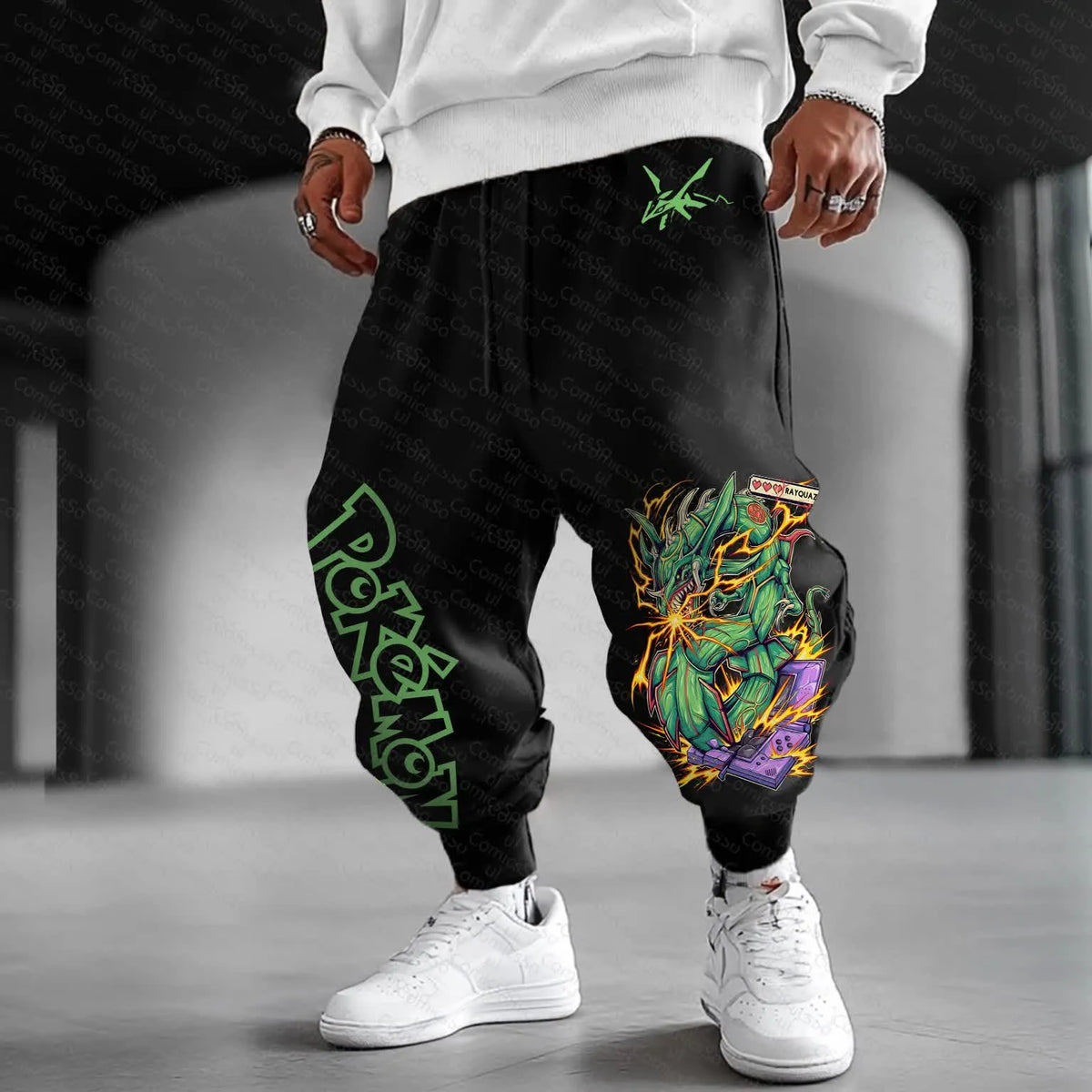 PKM-Unisex Casual Anime Streetwear Pants