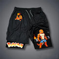 PKM-Unisex Casual Anime Streetwear Shorts