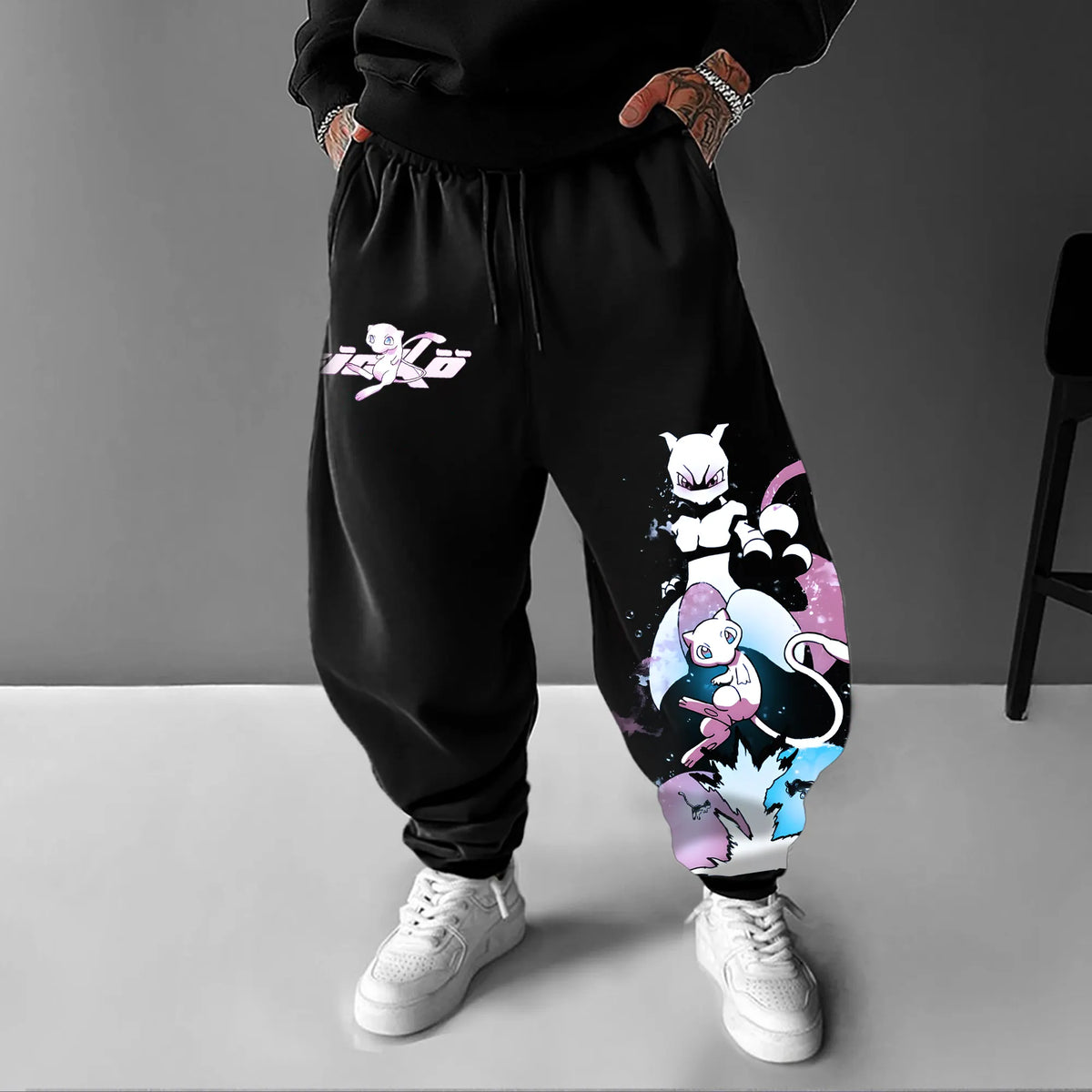 PKM-Unisex Casual Anime Streetwear Pants
