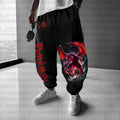 PKM-Unisex Anime Inspired Vintage Plush Pants