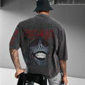 SL-Unisex Anime Inspired Vintage Washed T-Shirt