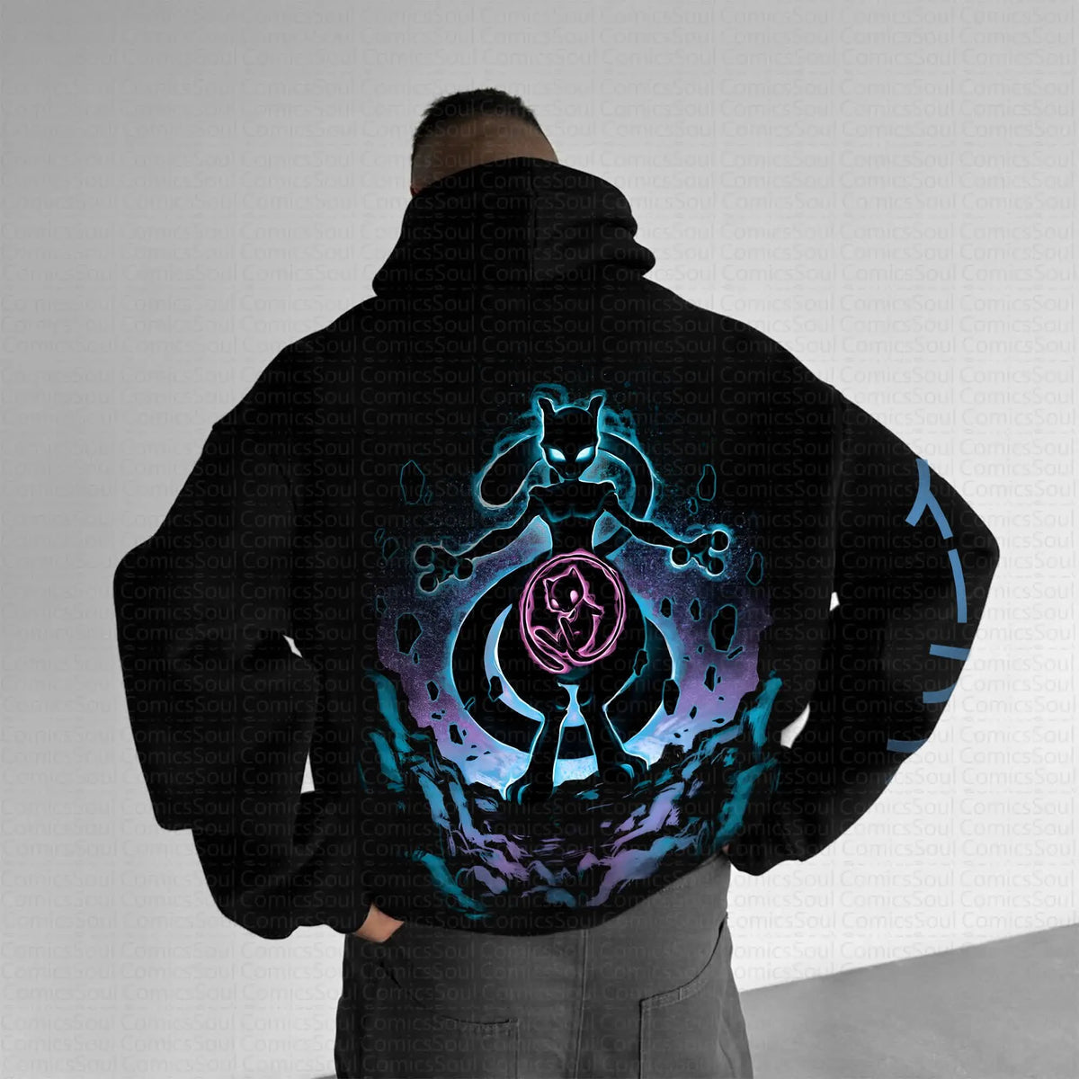 PKM-Unisex Anime Graphic Streetwear Vintage Hoodie