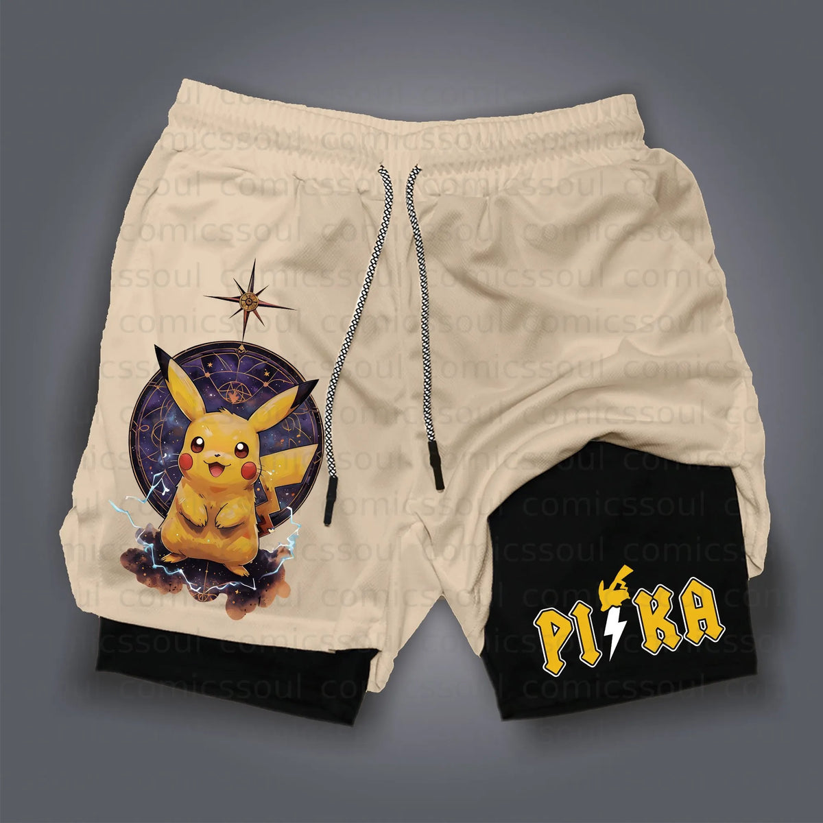 PKM-Unisex Casual Anime Streetwear Shorts
