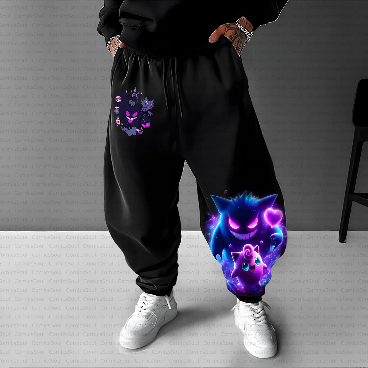 PKM-Unisex Casual Anime Streetwear Pant