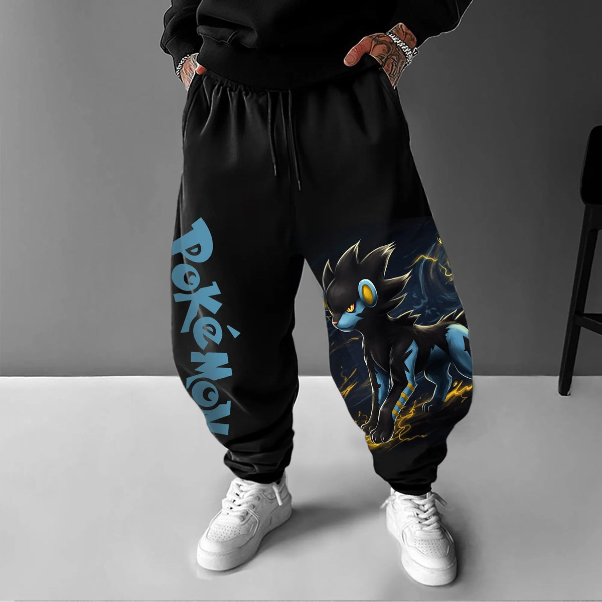 PKM-Unisex Casual Anime Streetwear Pants