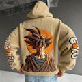 Dragon Ball Color Blocked Plush Hoodie