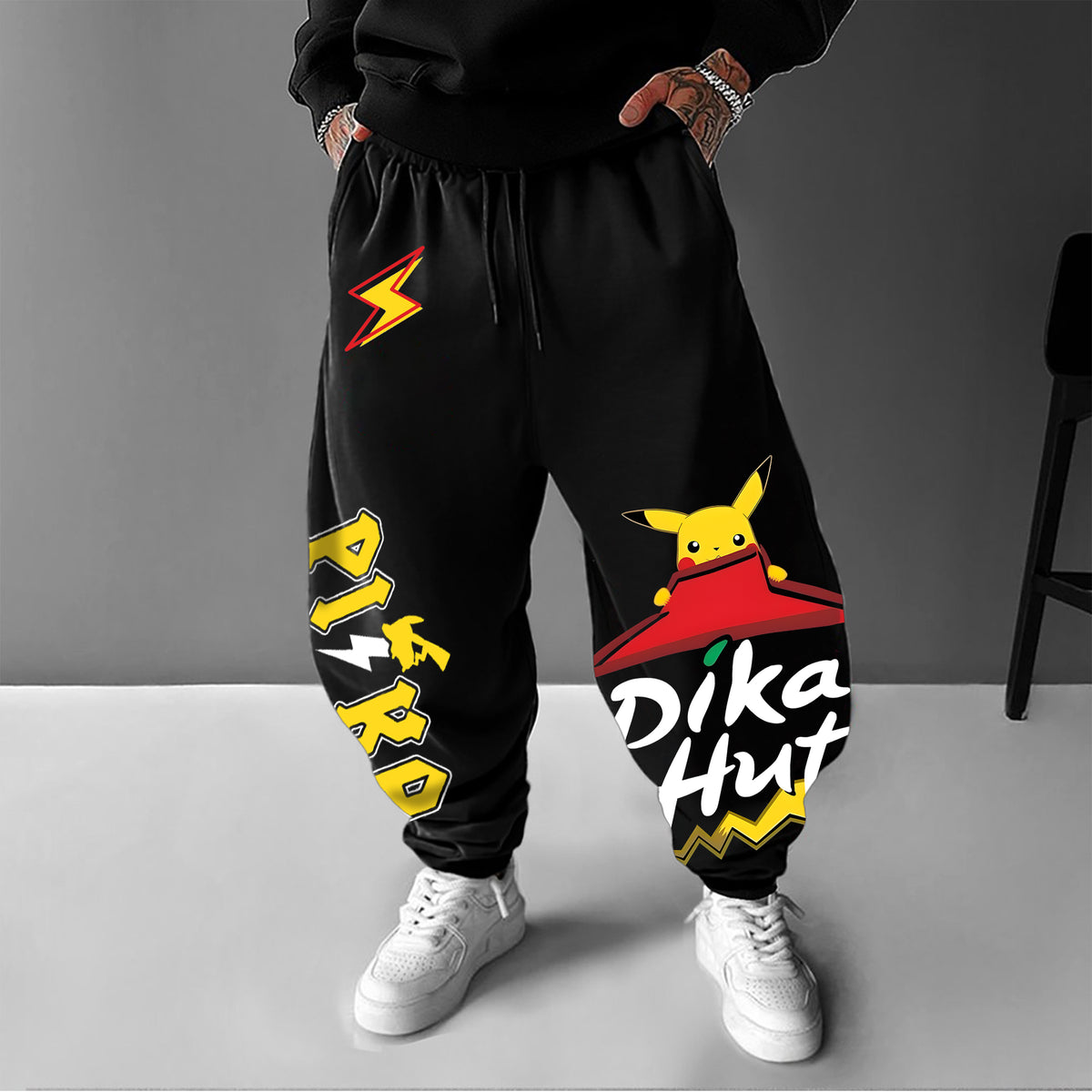 PKM-Unisex Casual Anime Streetwear Pants