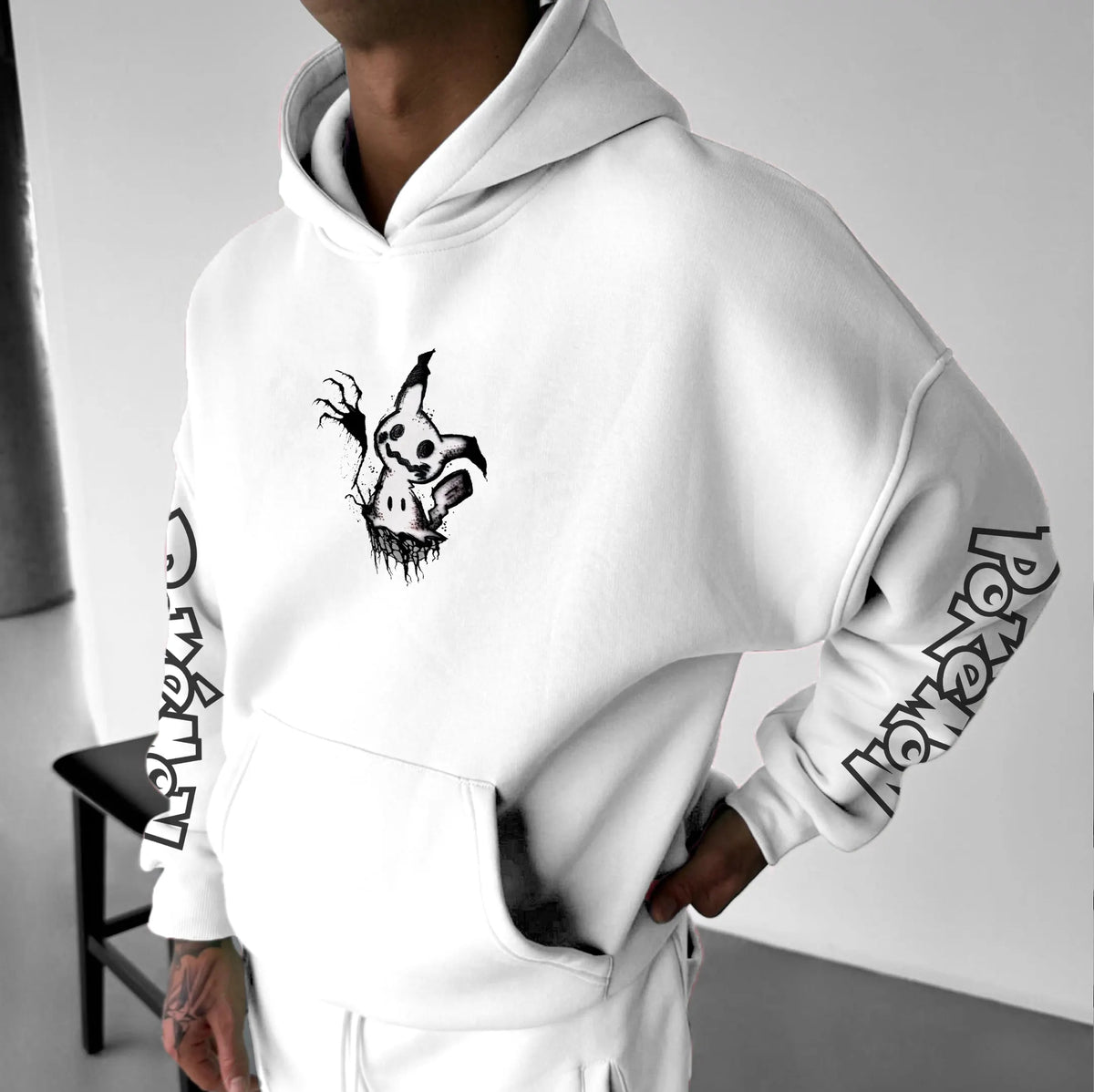 PKM-Unisex Anime Graphic Streetwear Vintage Hoodie