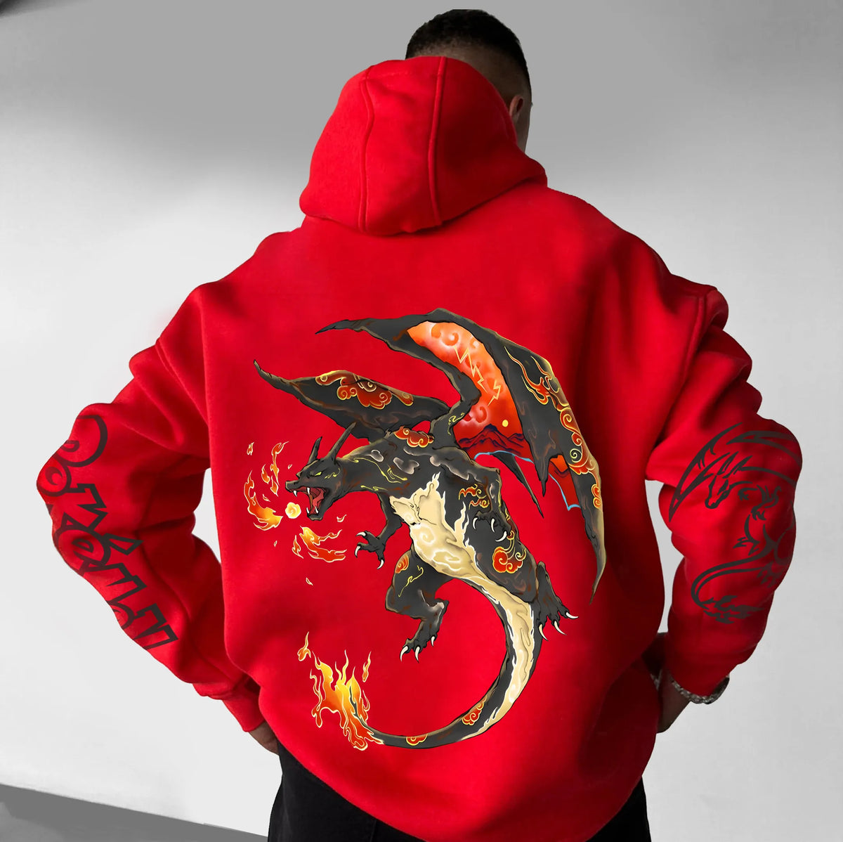 PKM-Unisex Anime Graphic Streetwear Vintage Hoodie