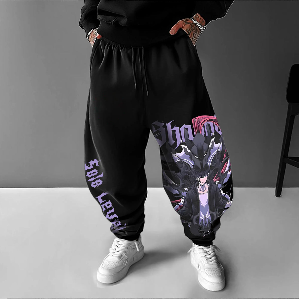SL-Unisex Casual Anime Streetwear Pants