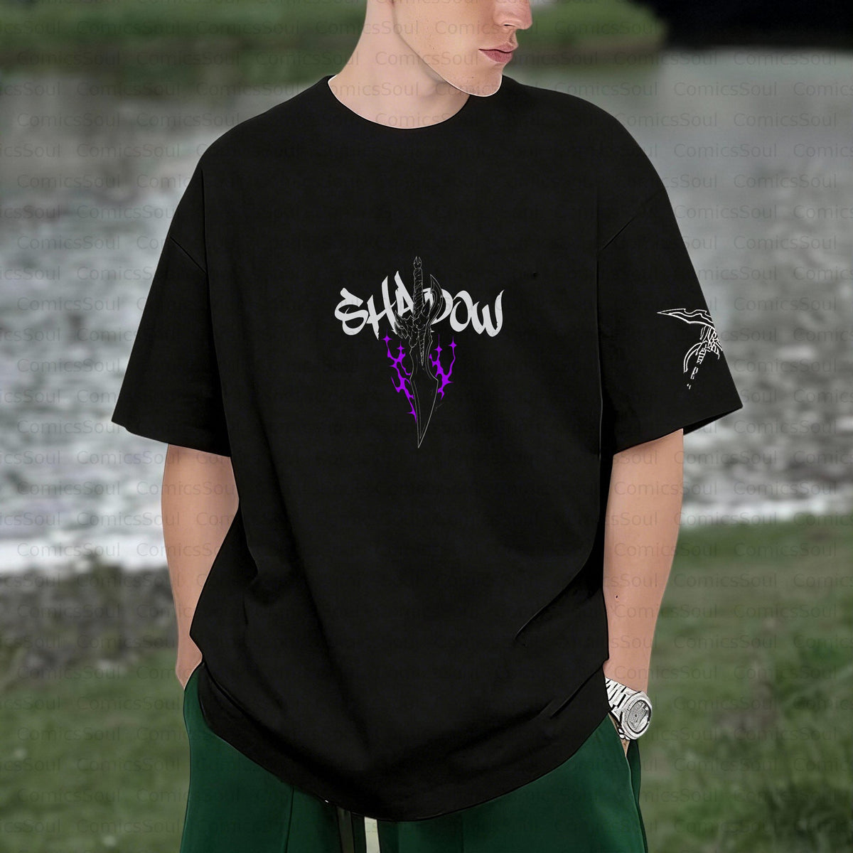 SL-Unisex Anime Inspired Vintage T-Shirt