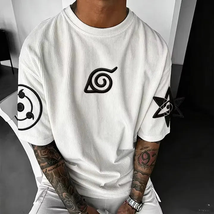 NINDO Anime Vintage Corduroy T-Shirt