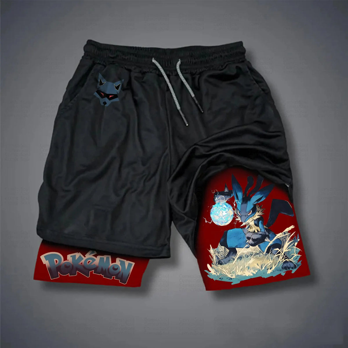 PKM-Unisex Casual Anime Streetwear Shorts
