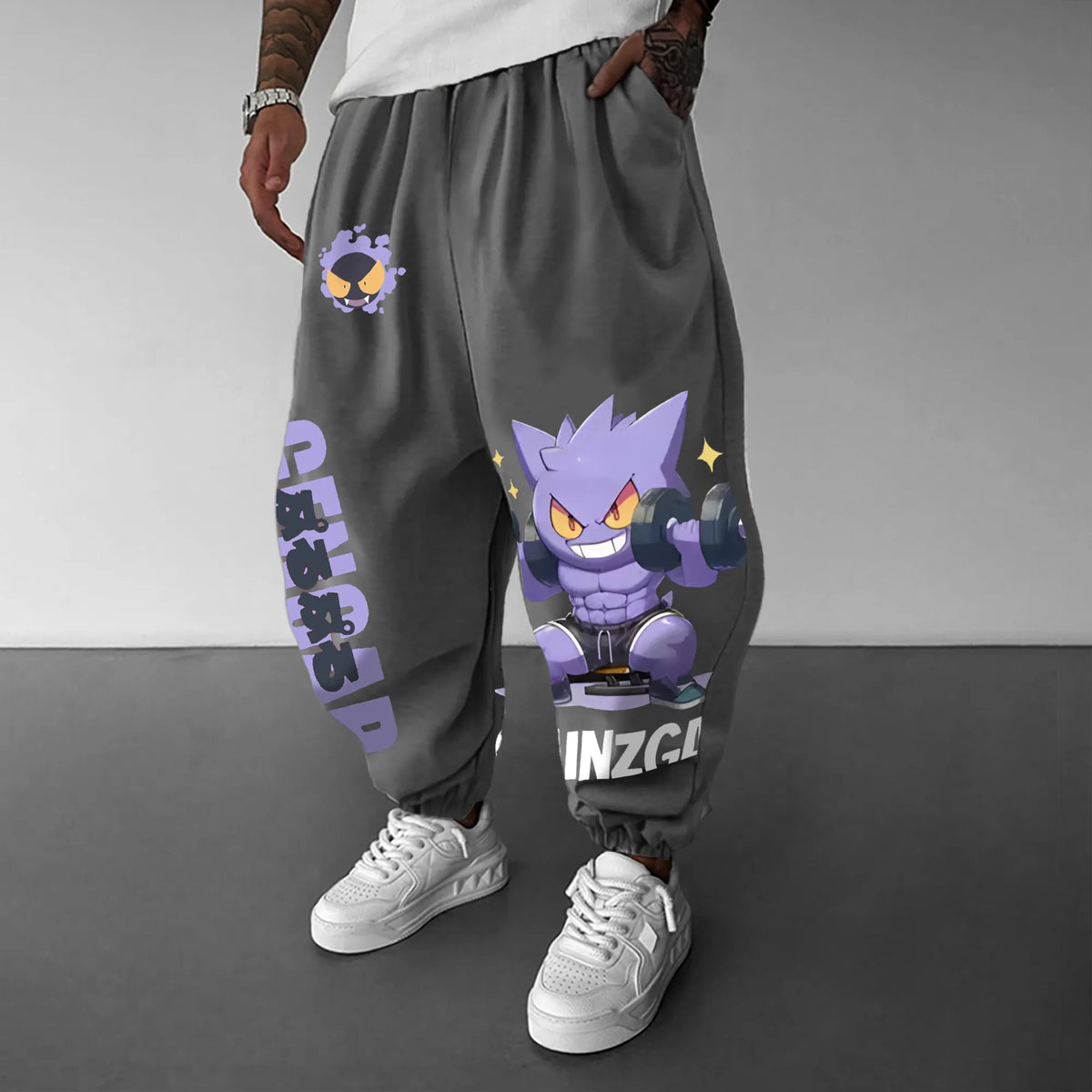PKM-Unisex Casual Anime Streetwear Pants