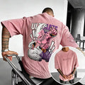 Dragon Ball Anime-Inspired Vintage Waffle Knit T-Shirt