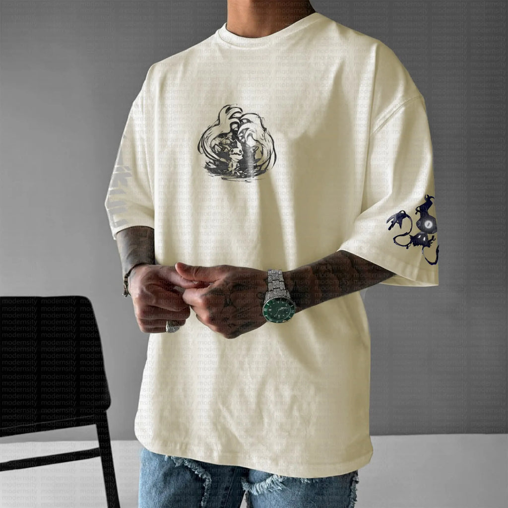 PKM-Unisex  Anime Inspired Vintage T-Shirt