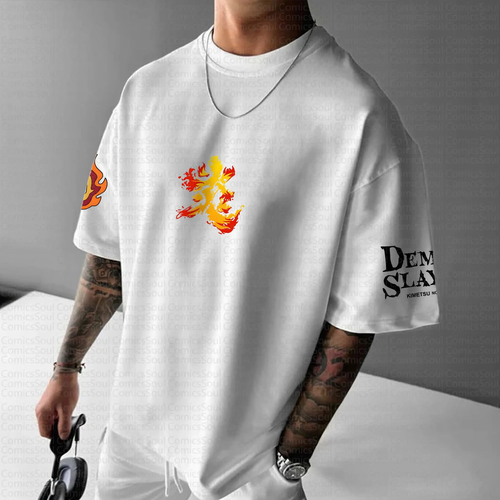 PKM-Unisex Anime Inspired Vintage T-Shirt