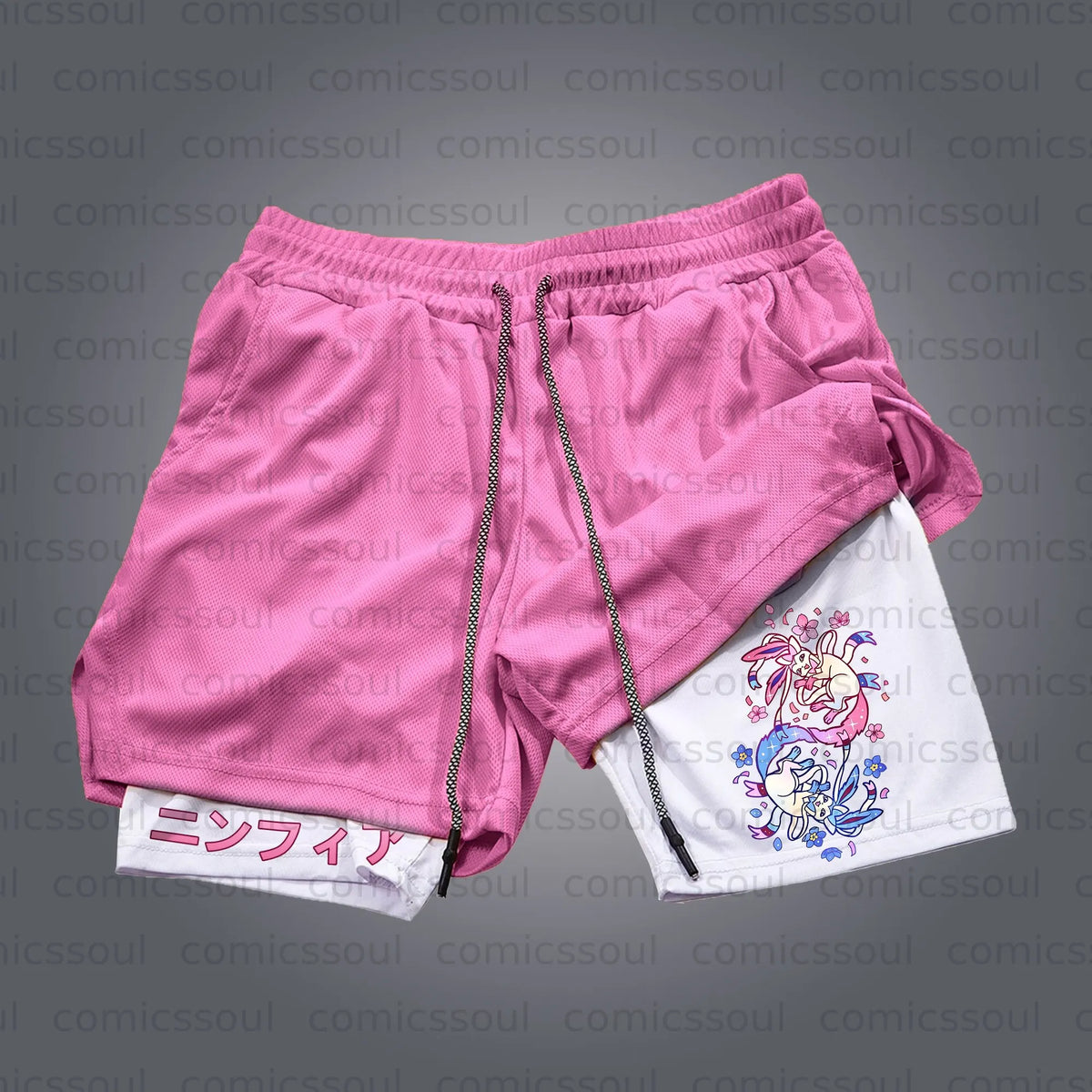 PKM-Unisex Casual Anime Streetwear Shorts