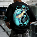 PKM-Unisex Anime Inspired Vintage T-Shirt