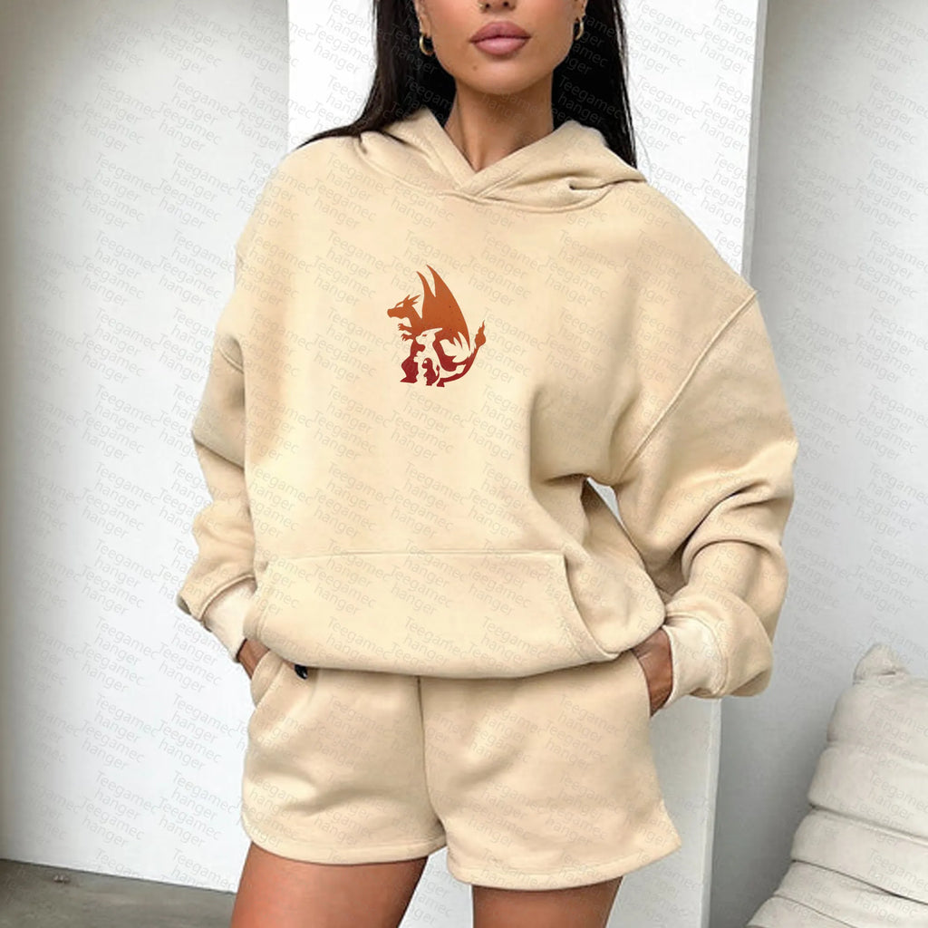 PKM-Anime Inspired Vintage Hoodie