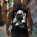MK-Unisex Casual   Tank Top