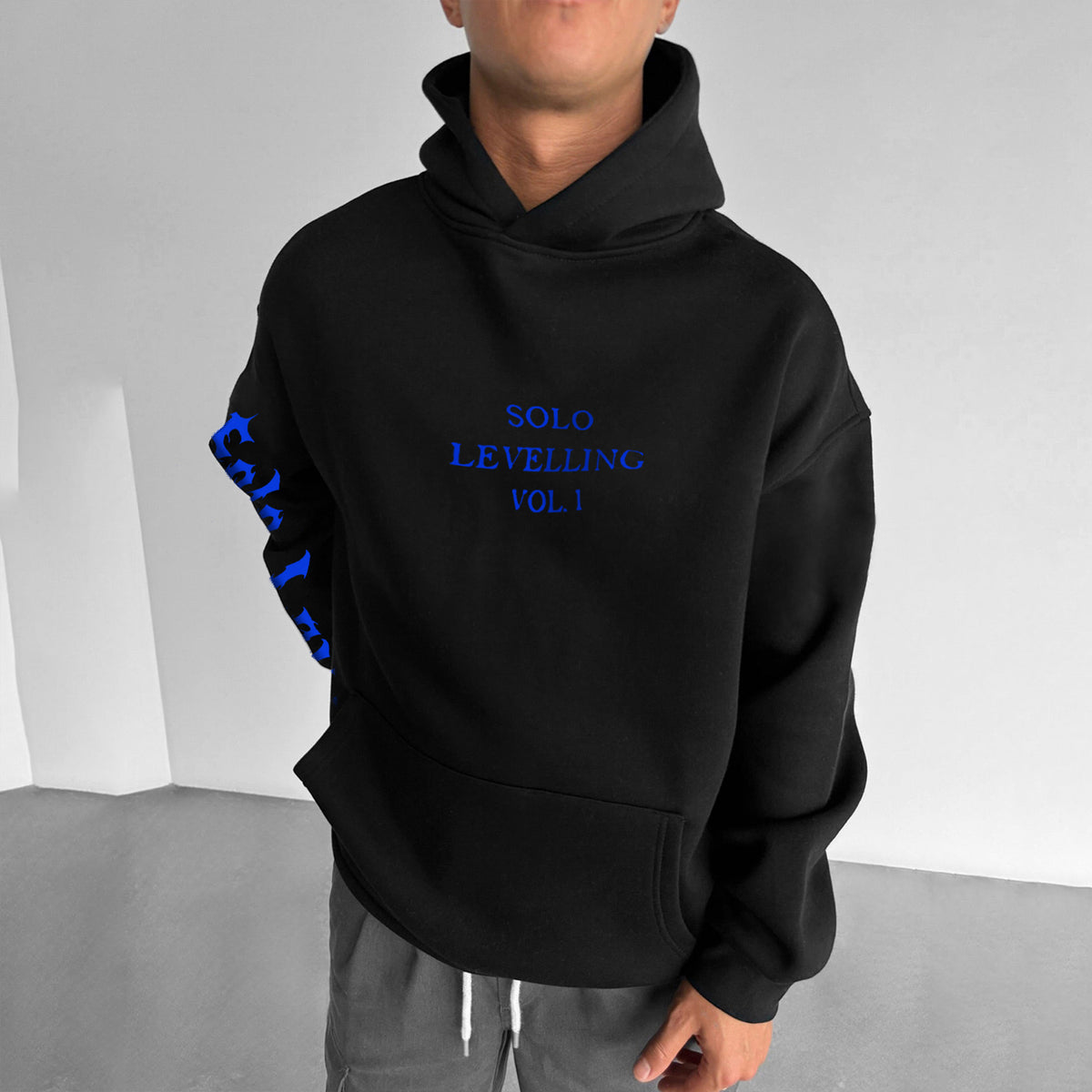 SL-Unisex Anime Graphic Streetwear Vintage Hoodie