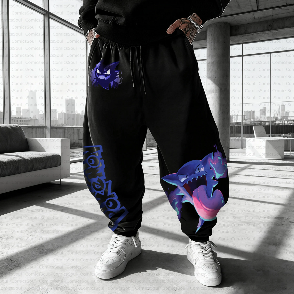 PKM-Unisex Casual Anime Streetwear Pant