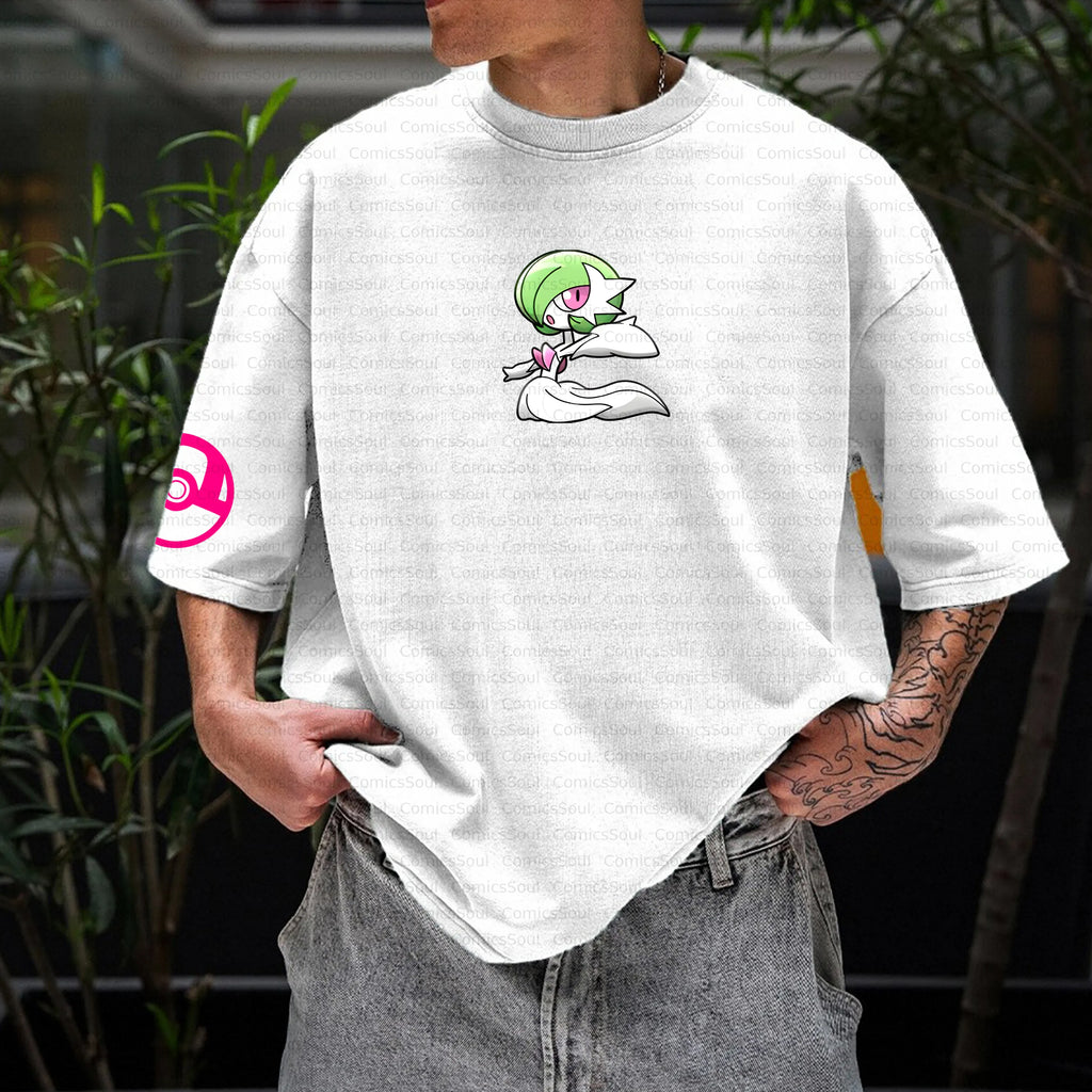 PKM-Unisex Anime Inspired Vintage T-Shirt